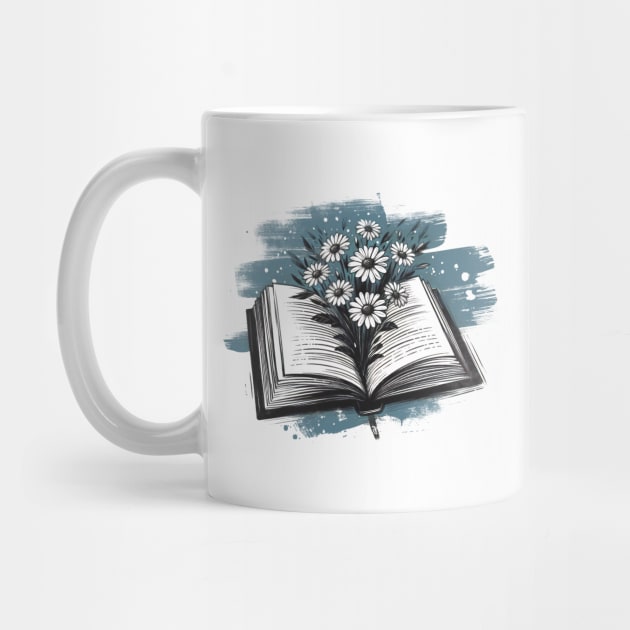 Flowes and book by CreativeSage